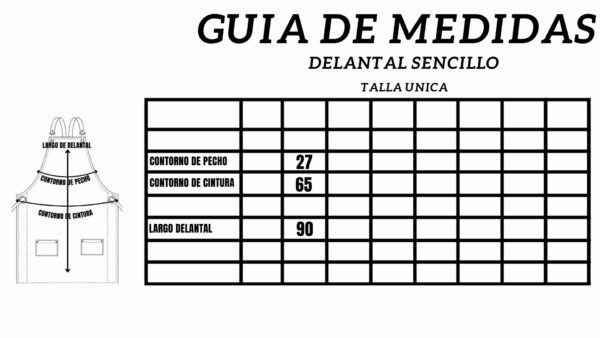 Delantal Sencillo - Image 4