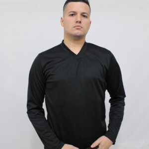 Franela unisex cuello en V
